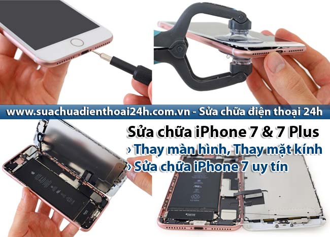 Sửa chữa iPhone 7 uy tín chuyên nghiệp