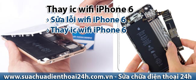 Thay IC wifi iPhone 6